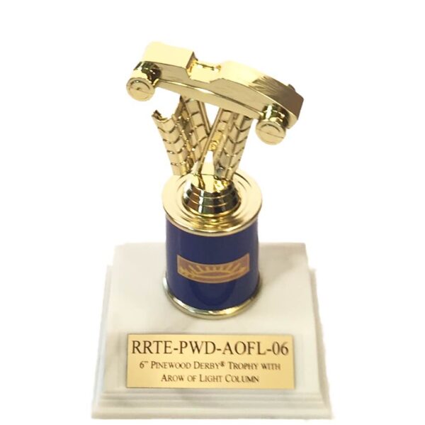 Pinewood Derby® trophy