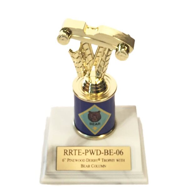 Pinewood Derby® trophy