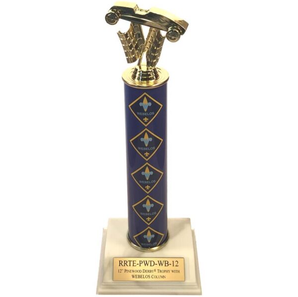 Pinewood Derby® trophy