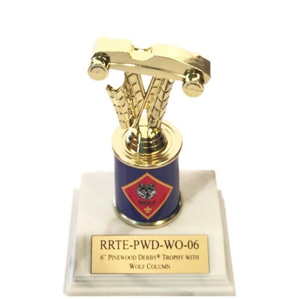 Pinewood Derby® trophy